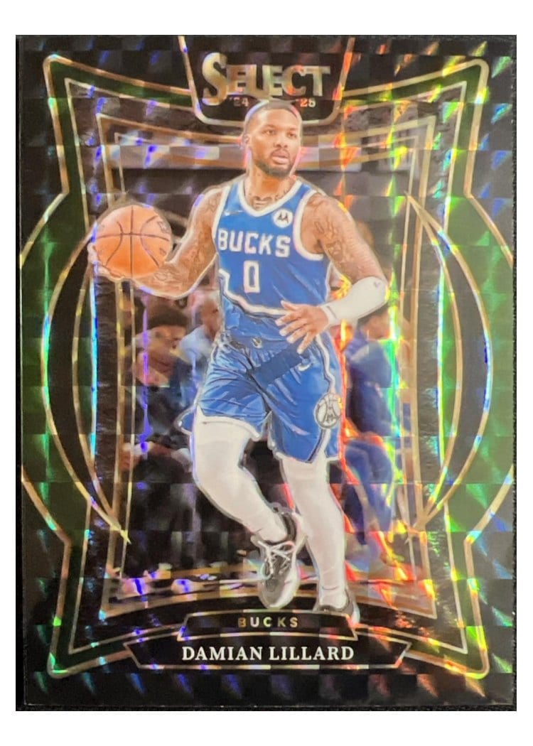 2024 Panini Select Damian Lillard #55 card