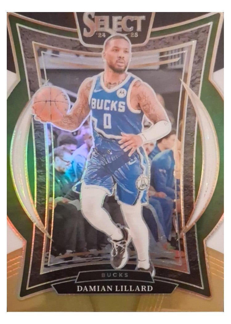 2024 Panini Select Damian Lillard #55 card