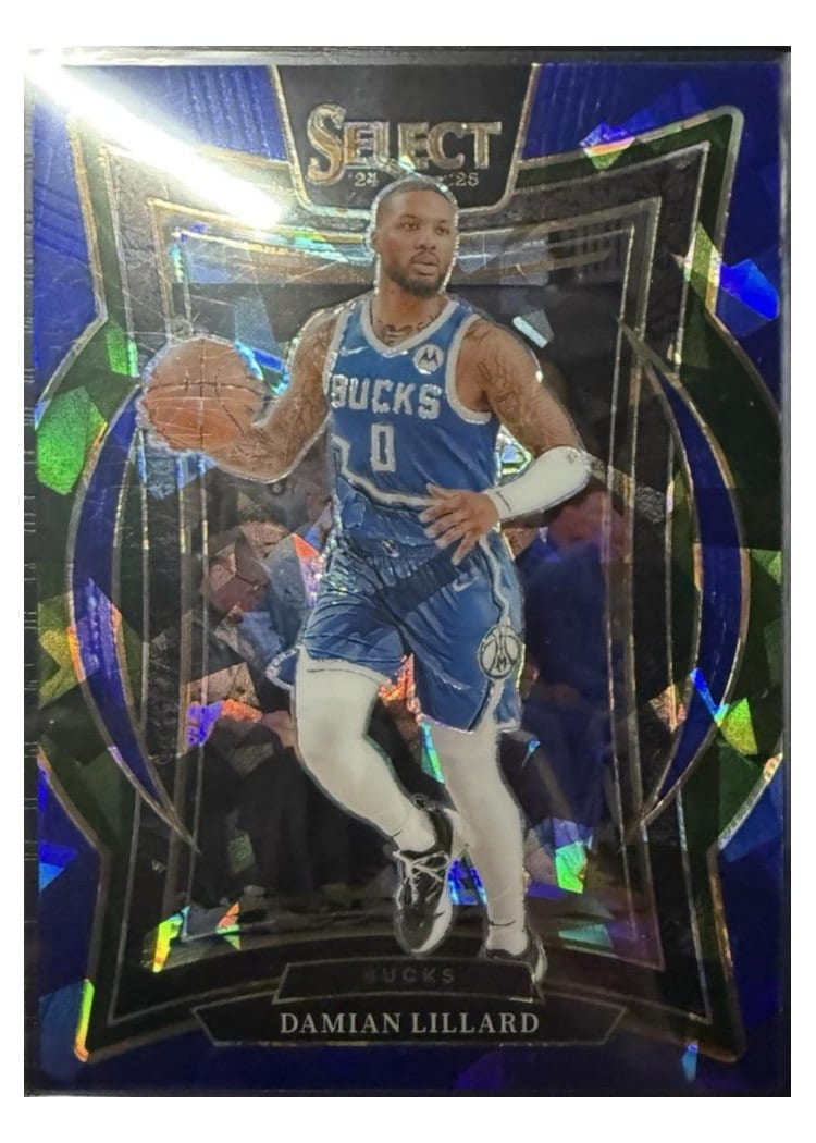 2024 Panini Select Damian Lillard #55 card