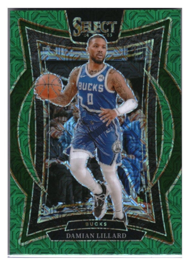 2024 Panini Select Damian Lillard #55 card