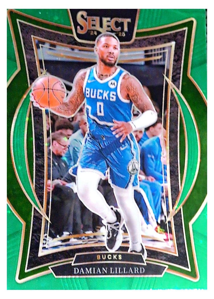 2024 Panini Select Damian Lillard #55 card