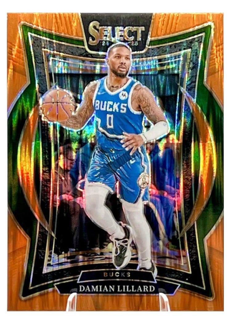 2024 Panini Select Damian Lillard #55 card