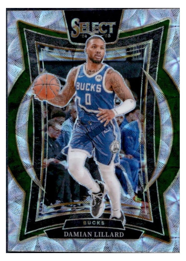 2024 Panini Select Damian Lillard #55 card