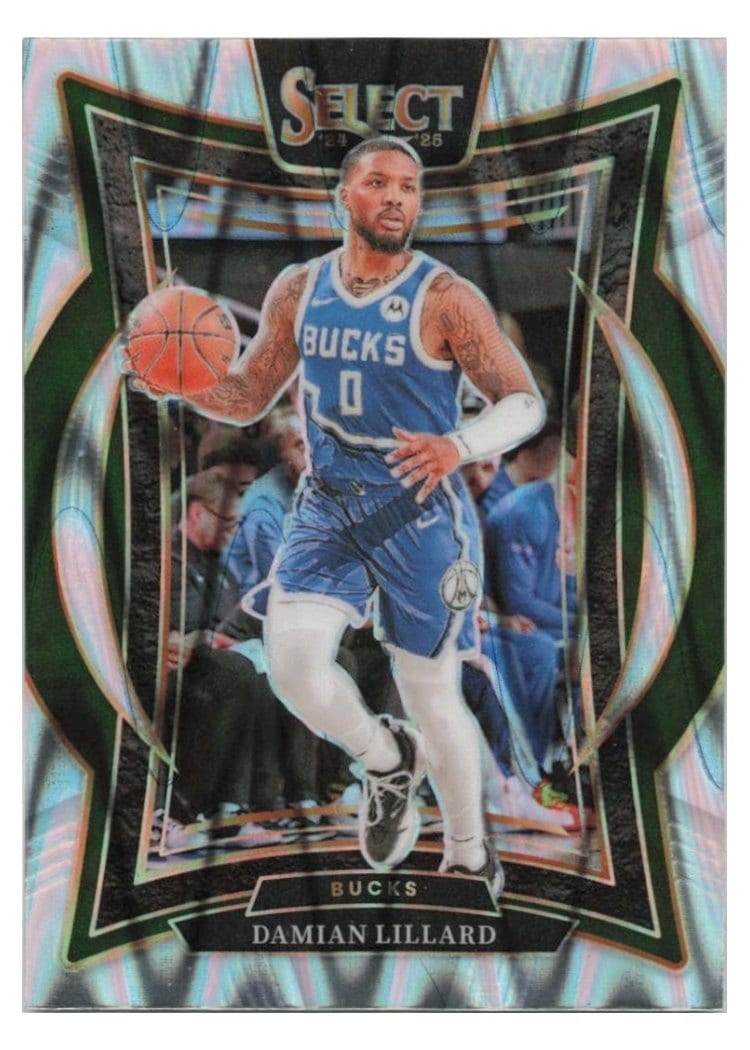 2024 Panini Select Damian Lillard #55 card