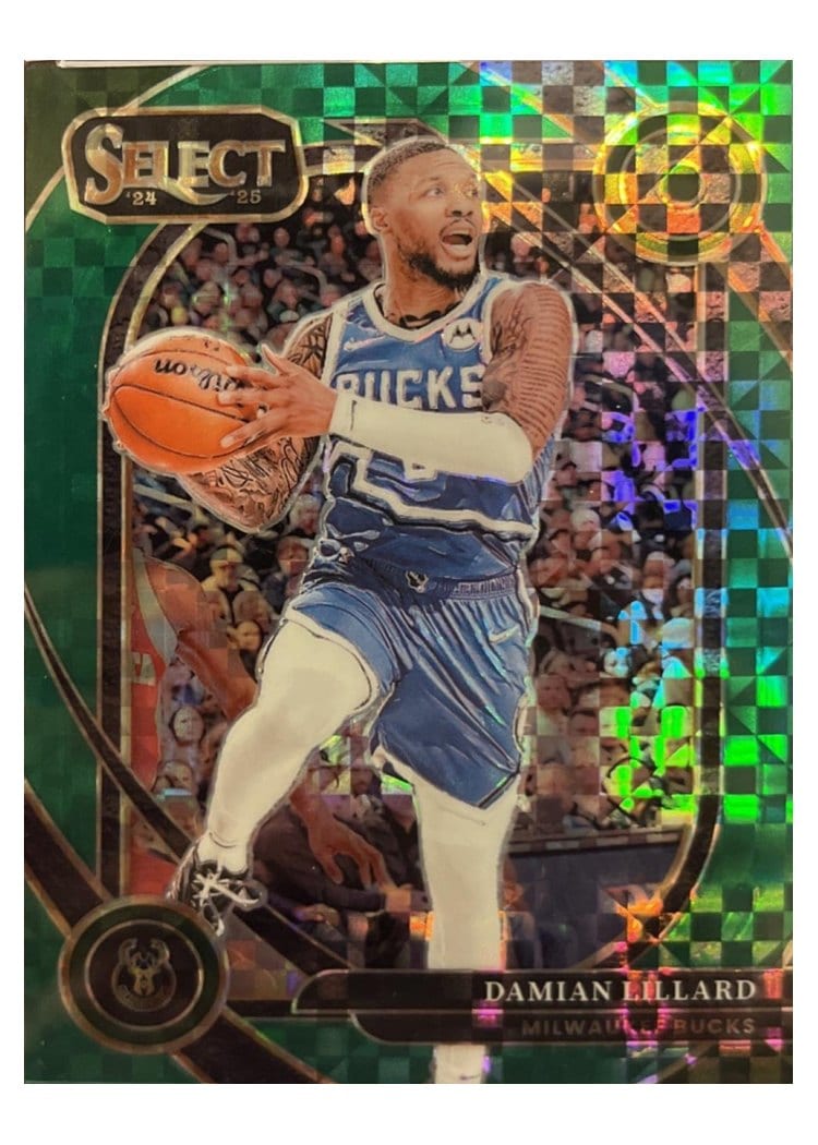 2024 Panini Select Damian Lillard #55 card