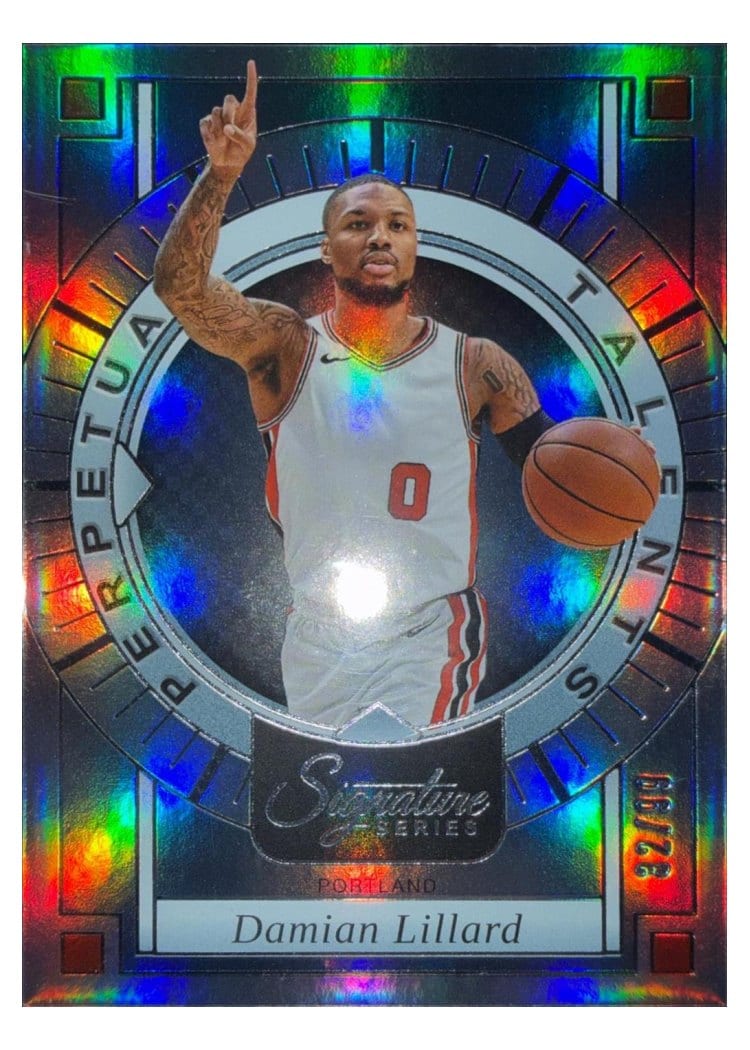 2025-26 Panini Signature Series Perpetual Talents Damian Lillard #12 card