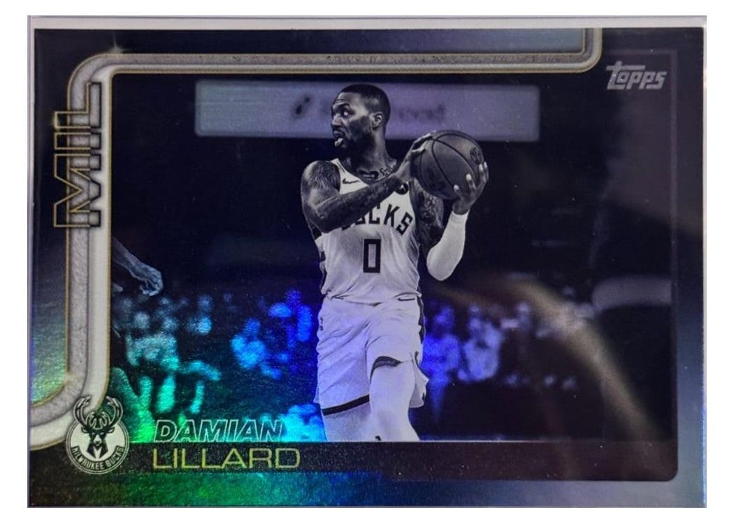 2025 Topps Damian Lillard #55 card