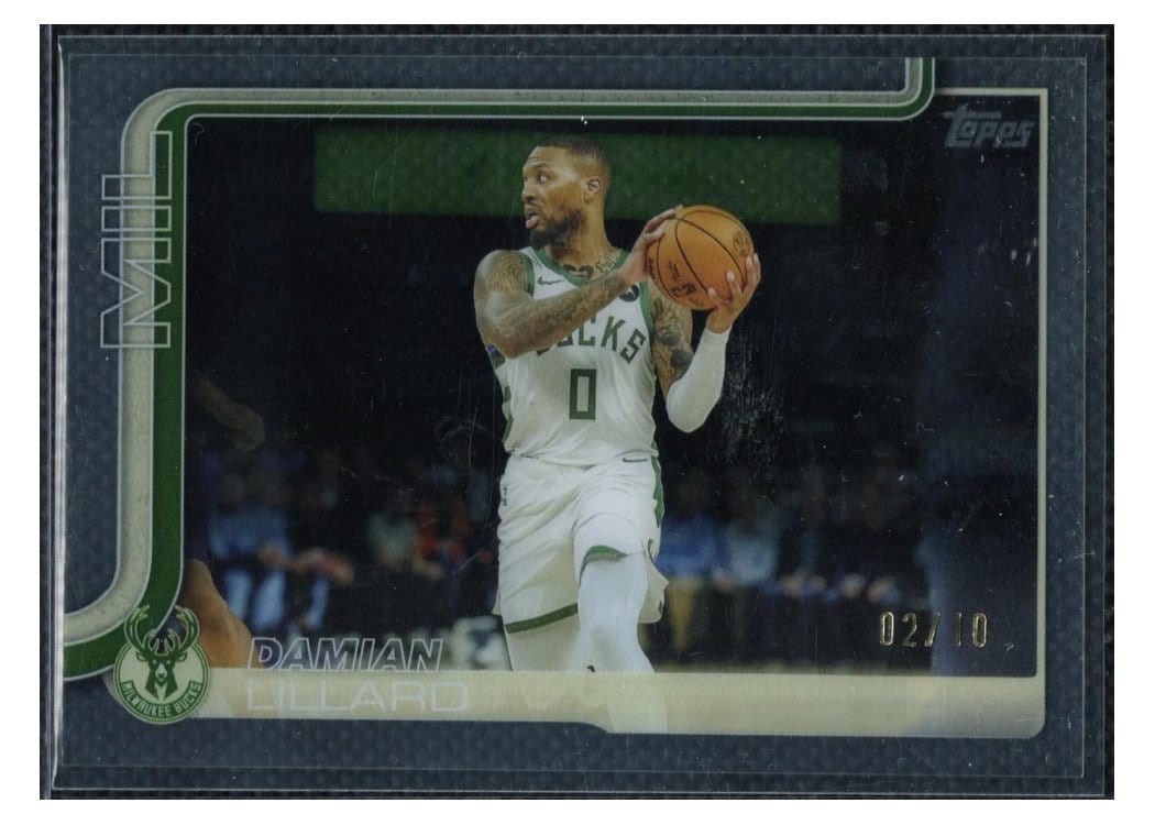 2025 Topps Damian Lillard #55 card