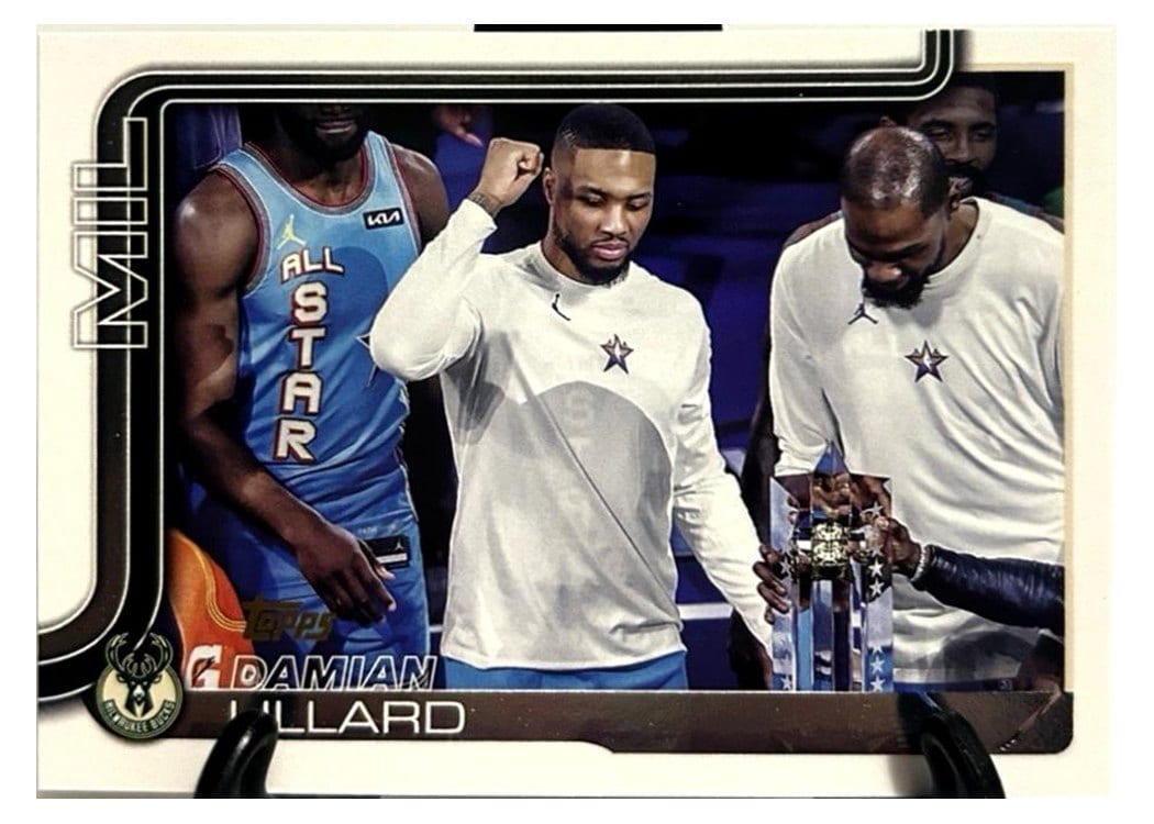 2025 Topps Damian Lillard #55 card