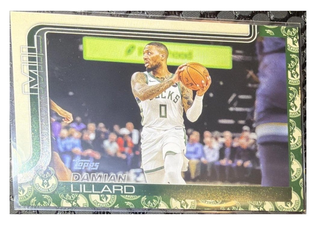 2025 Topps Damian Lillard #55 card