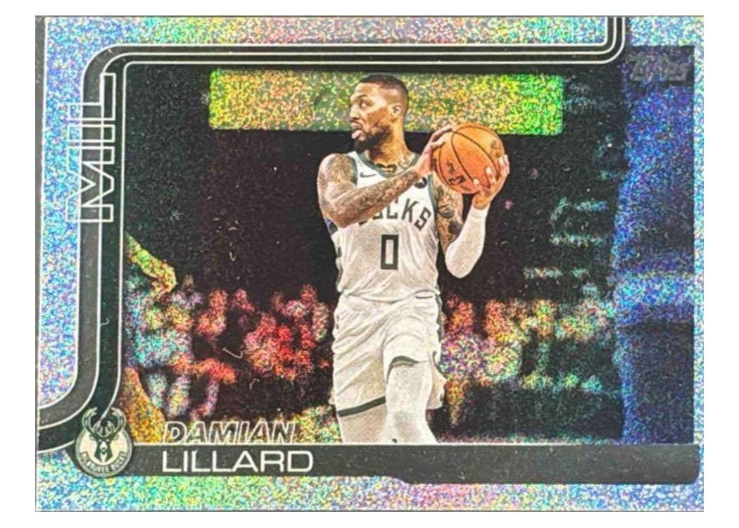 2025 Topps Damian Lillard #55 card