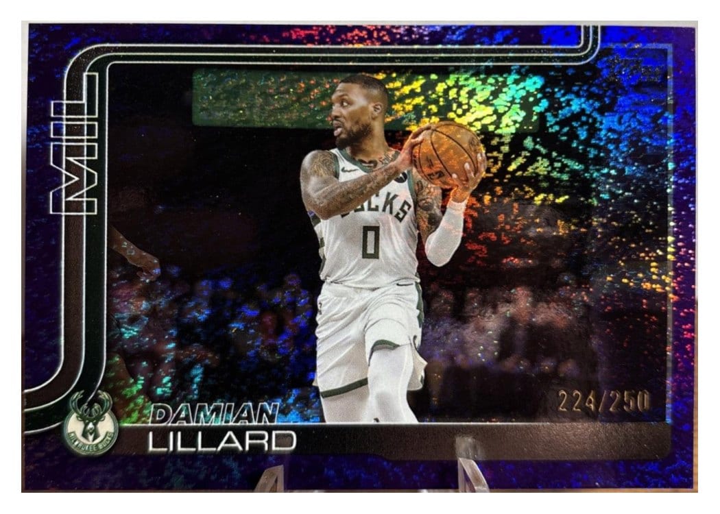 2025 Topps Damian Lillard #55 card