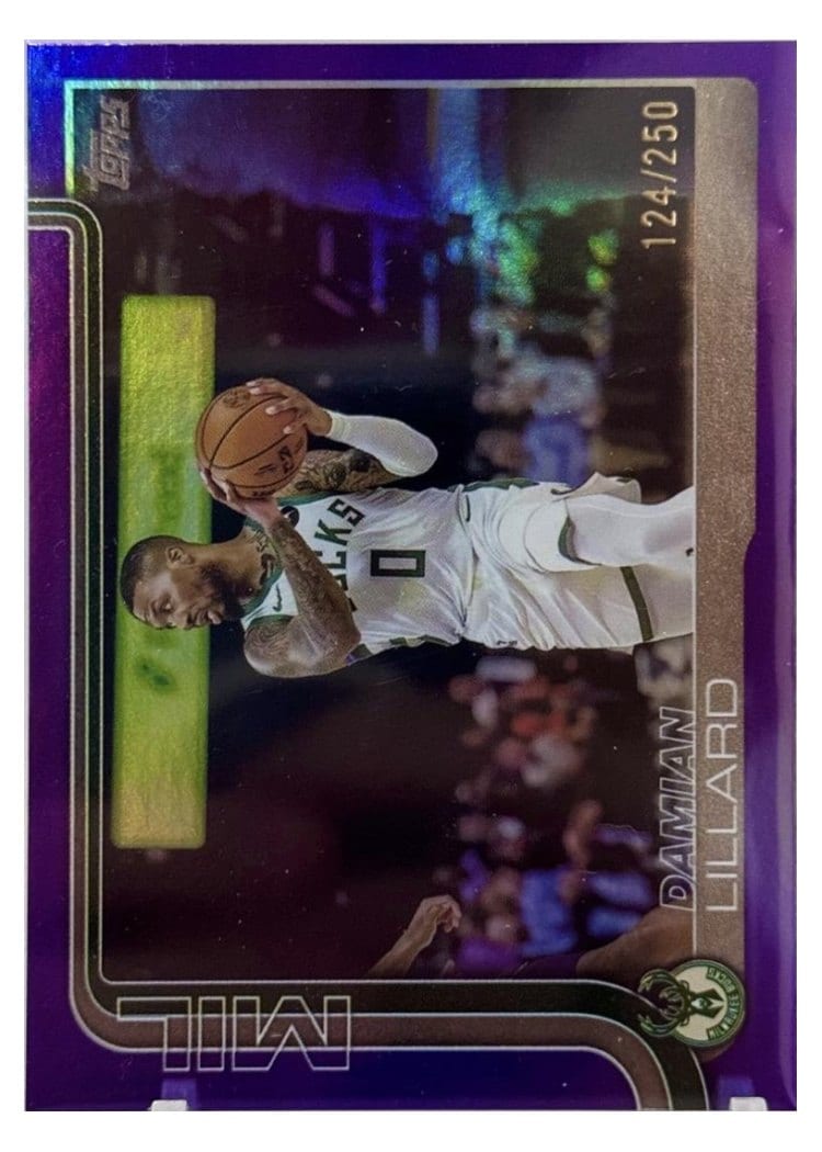 2025 Topps Damian Lillard #55 card
