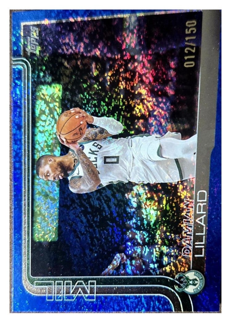 2025 Topps Damian Lillard #55 card