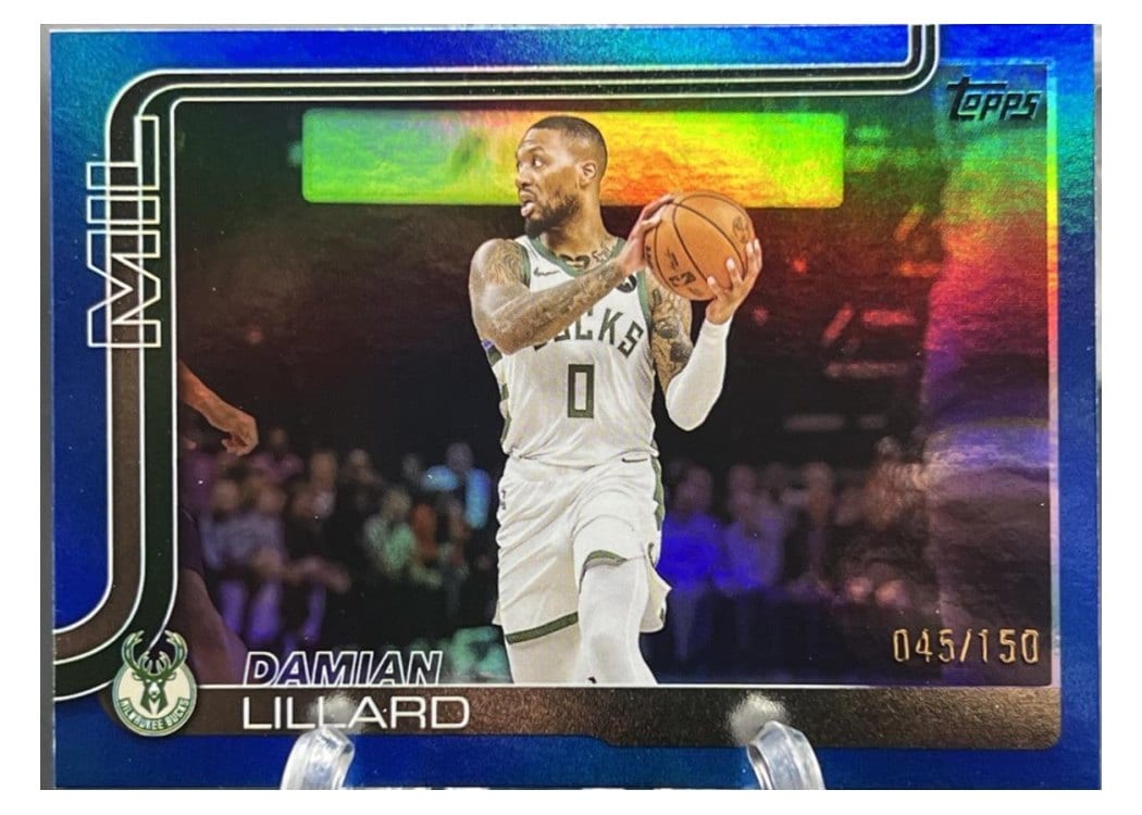 2025 Topps Damian Lillard #55 card