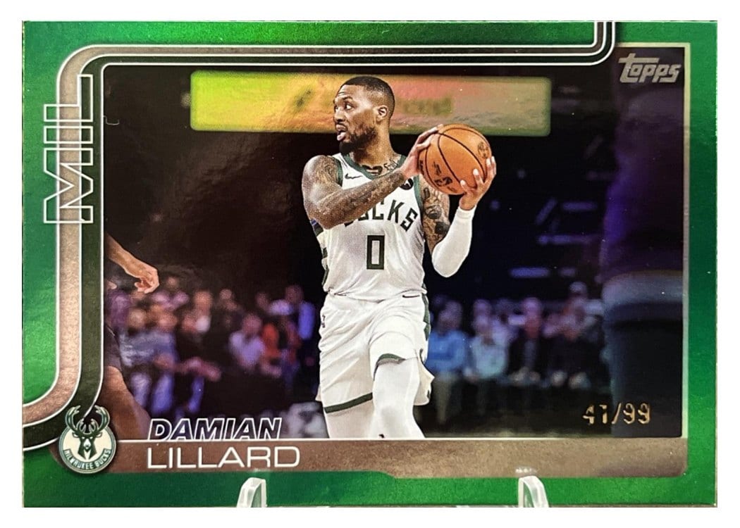 2025 Topps Damian Lillard #55 card