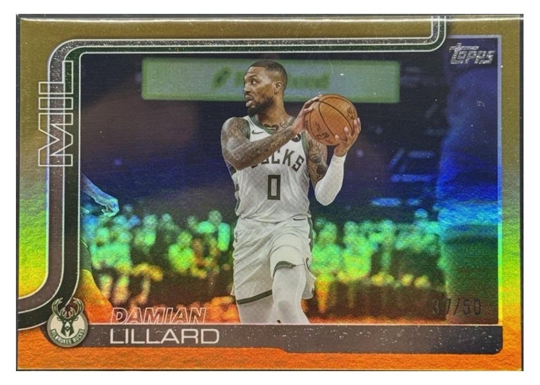 2025 Topps Damian Lillard #55 card