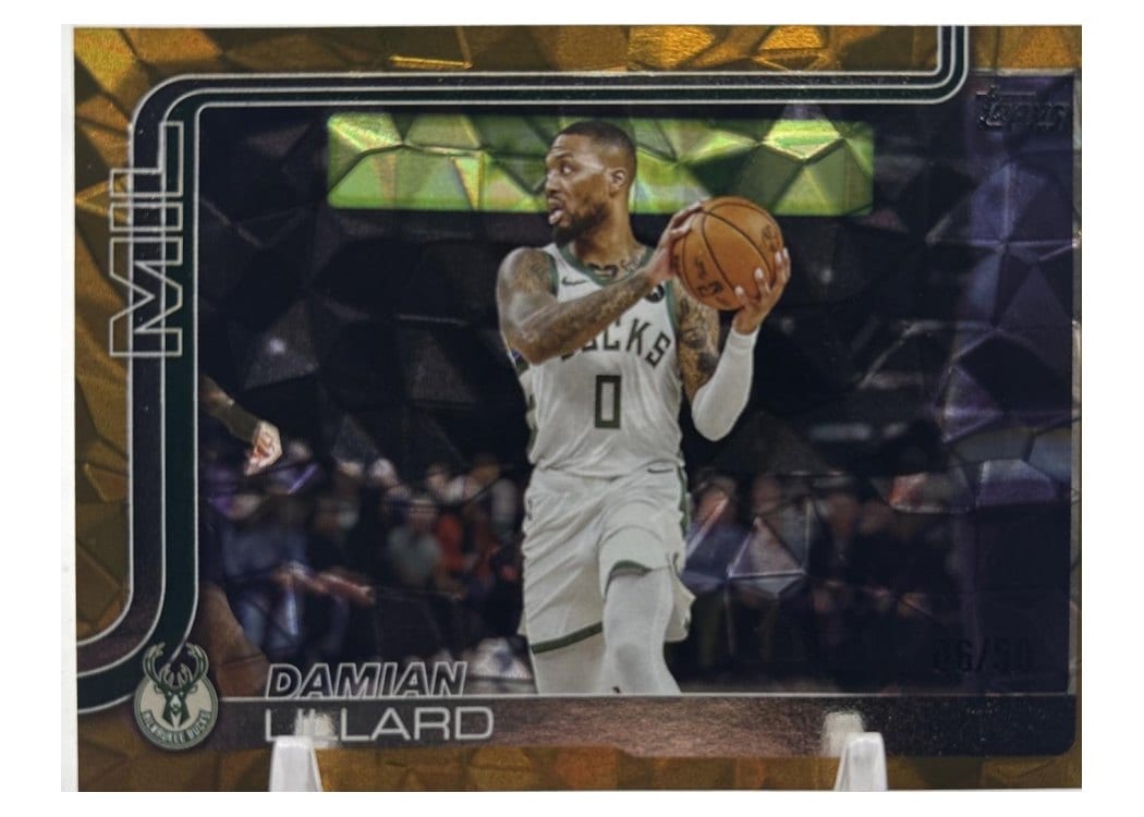 2025 Topps Damian Lillard #55 card
