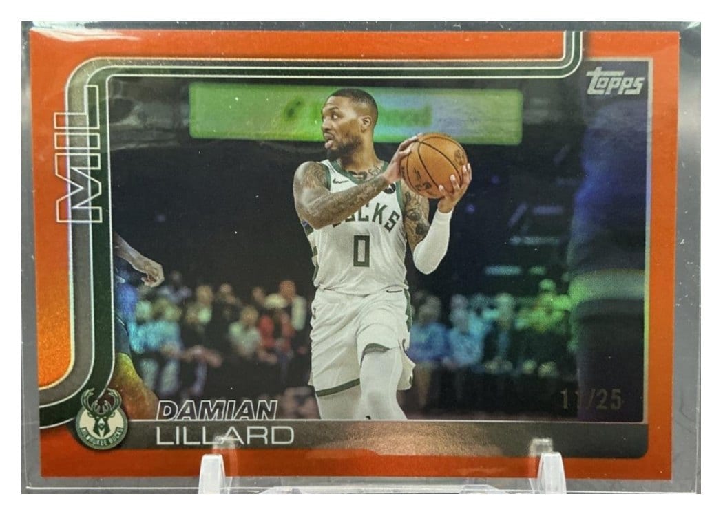 2025 Topps Damian Lillard #55 card