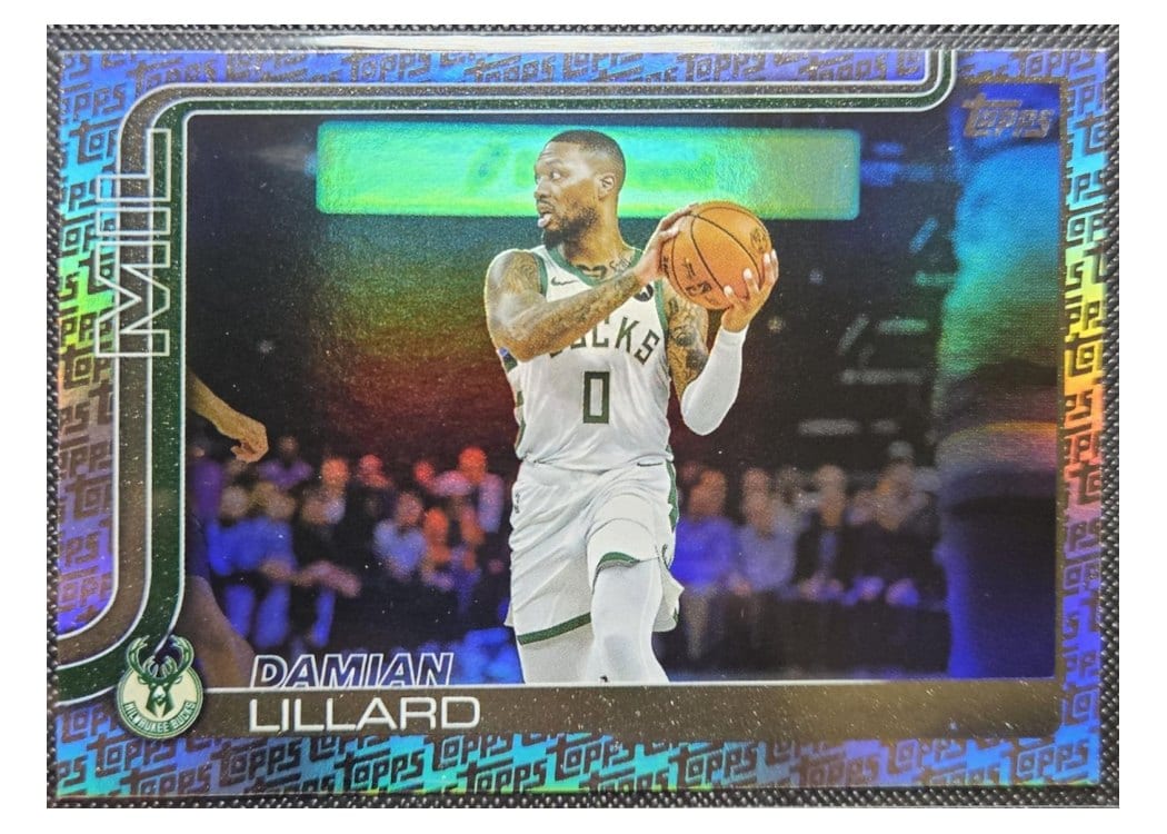 2025 Topps Damian Lillard #55 card