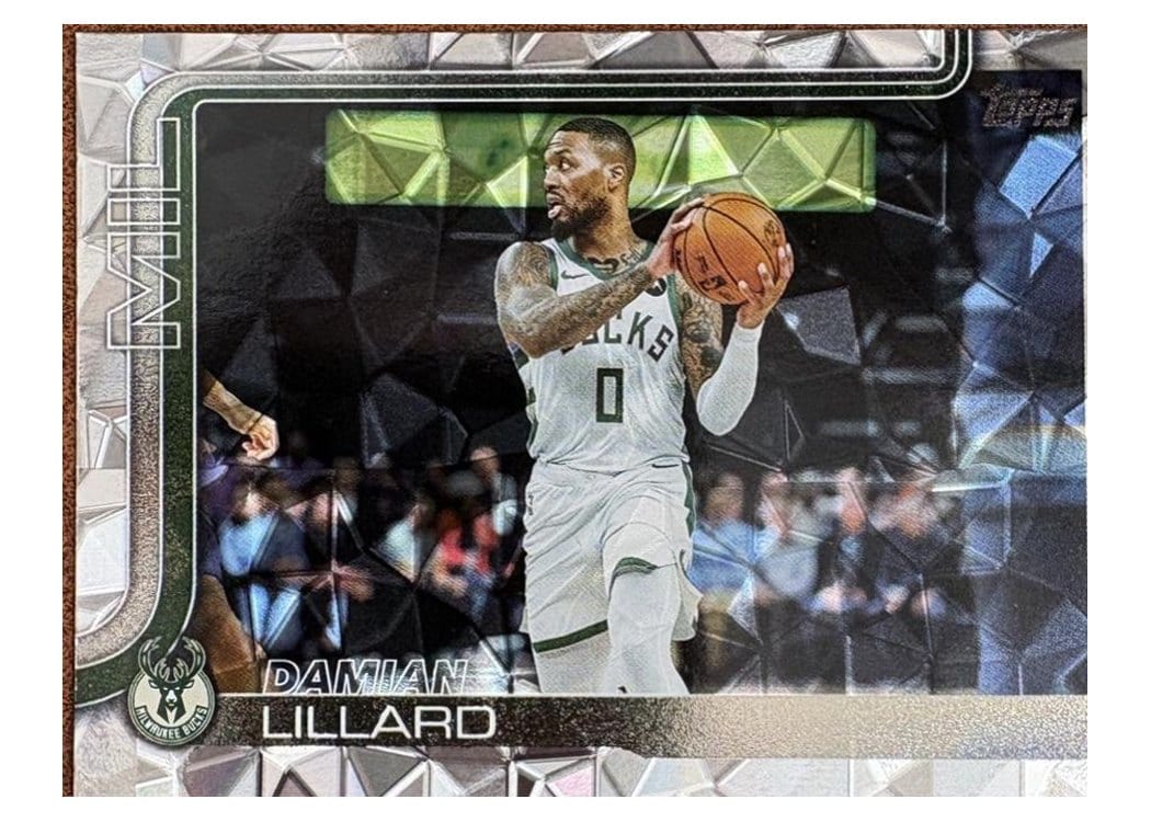 2025 Topps Damian Lillard #55 card