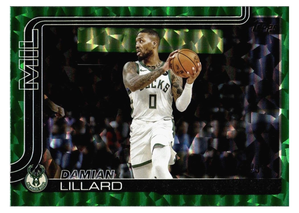 2025 Topps Damian Lillard #55 card