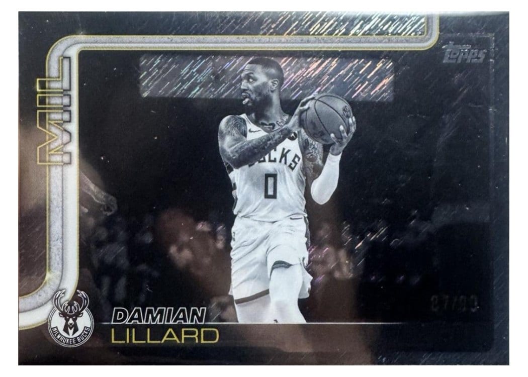 2025 Topps Damian Lillard #55 card