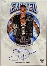 2025 Topps Exalted WWE Wrestling Exalted Autographs Damian Priest #EXA-DAM card