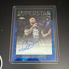 2026 Topps Chrome WWE 1986 Topps Autographs Damian Priest #86T-DP card
