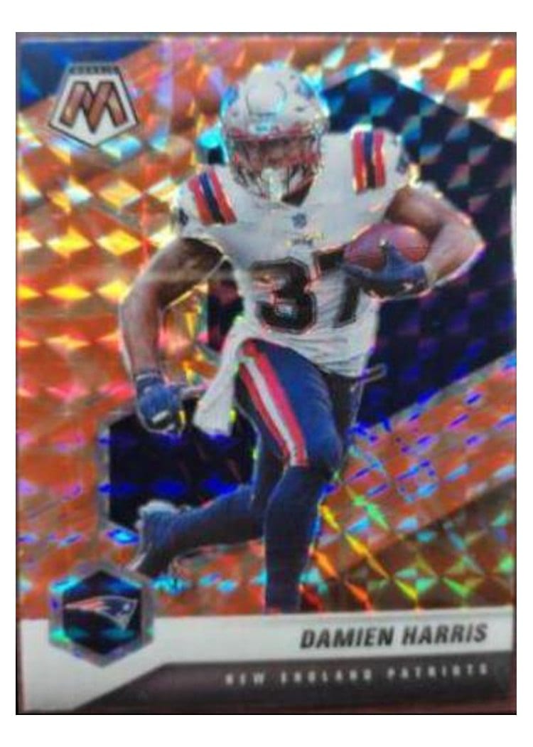 2021 Panini Mosaic Base Set Damien Harris #139 card