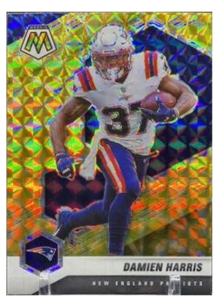 2021 Panini Mosaic Base Set Damien Harris #139 card