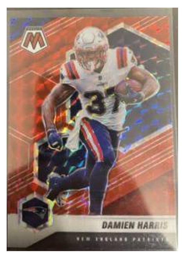 2021 Panini Mosaic Base Set Damien Harris #139 card