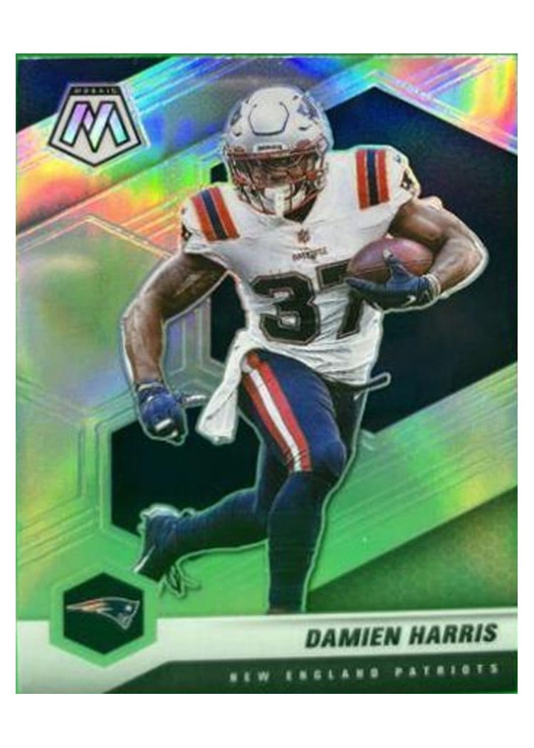 2021 Panini Mosaic Base Set Damien Harris #139 card
