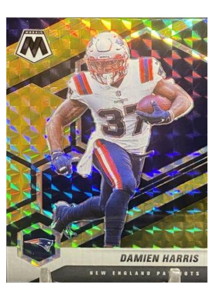 2021 Panini Mosaic Base Set Damien Harris #139 card