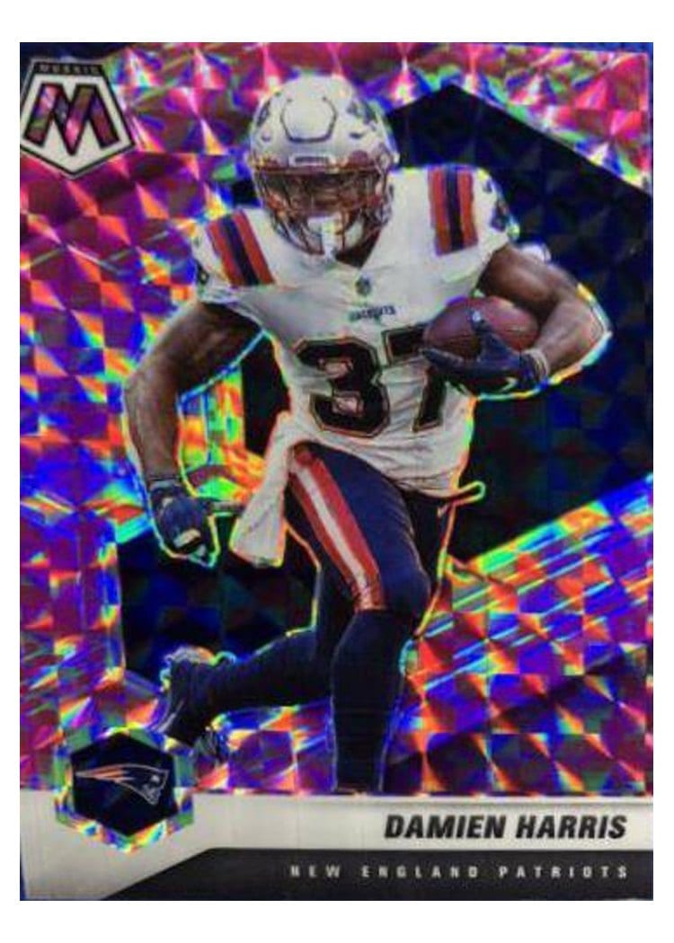 2021 Panini Mosaic Base Set Damien Harris #139 card