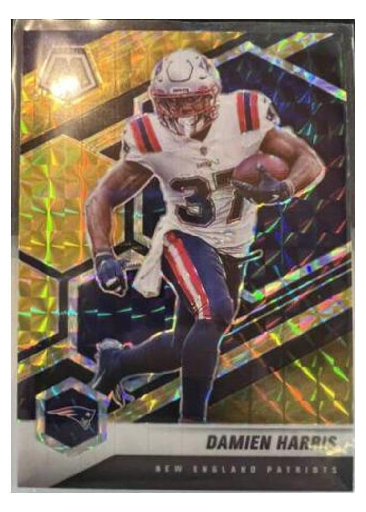 2021 Panini Mosaic Base Set Damien Harris #139 card