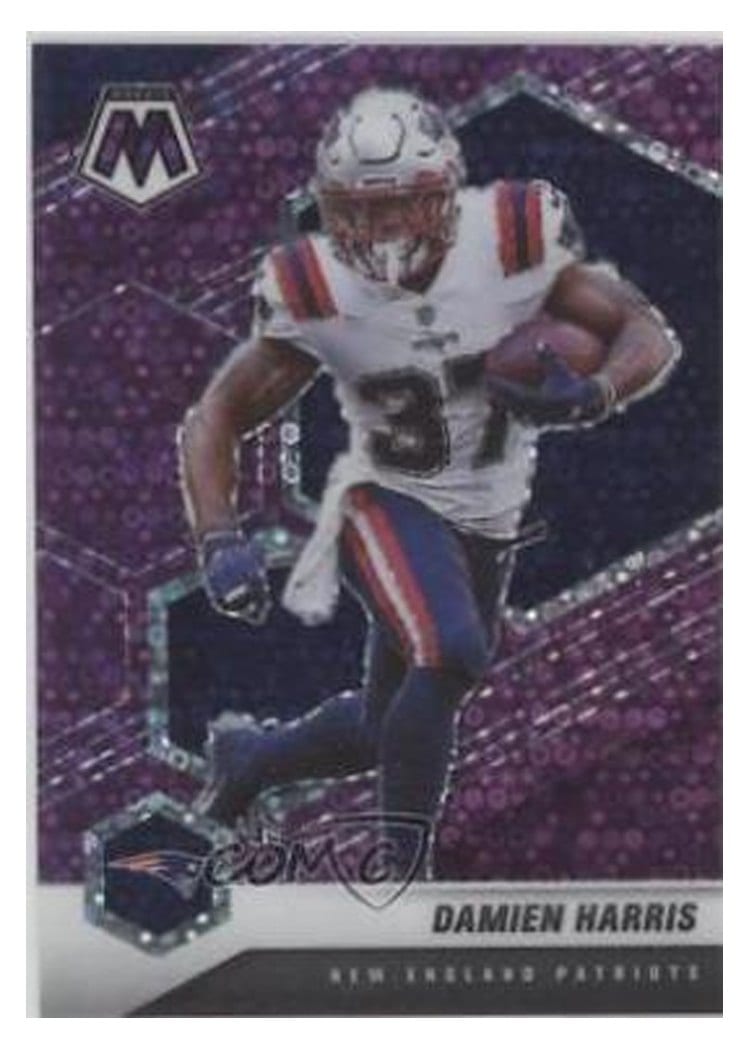 2021 Panini Mosaic Base Set Damien Harris #139 card