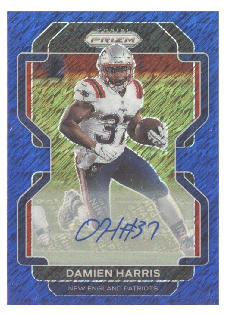 2021 Panini Prizm Base Set Damien Harris #99 card