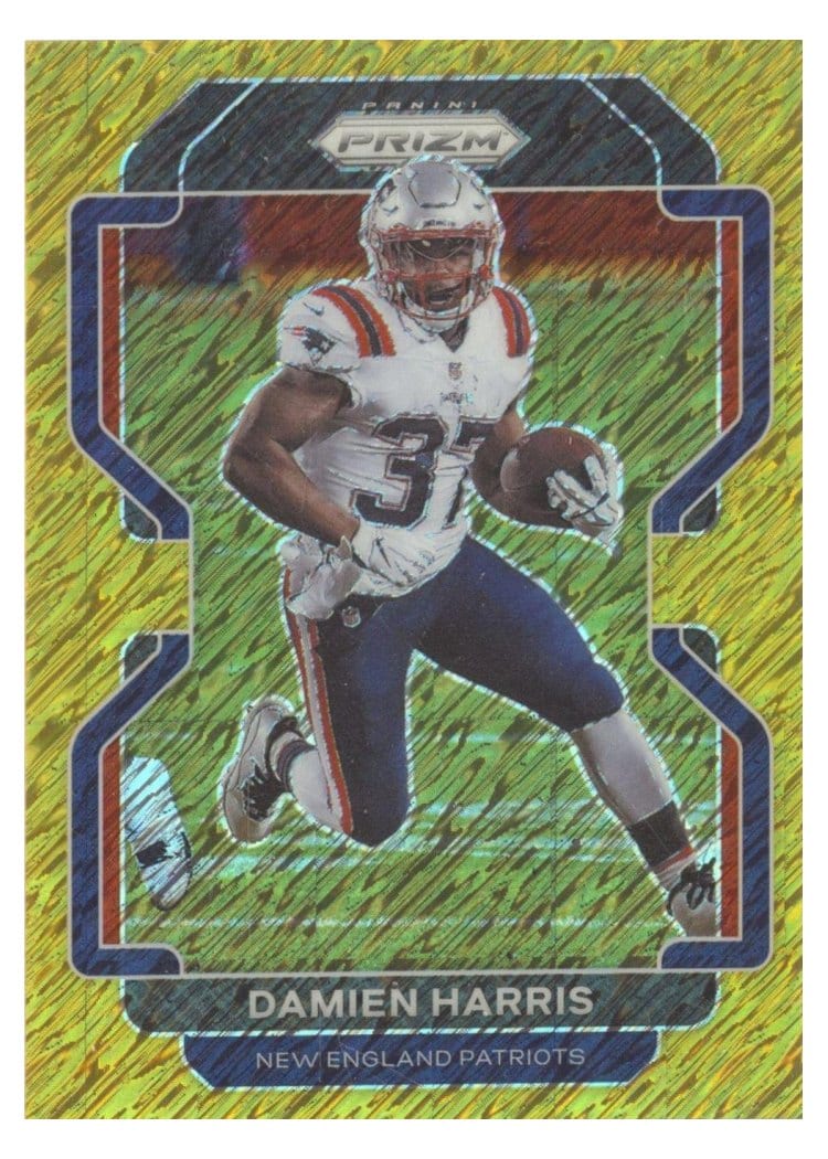 2021 Panini Prizm Base Set Damien Harris #99 card