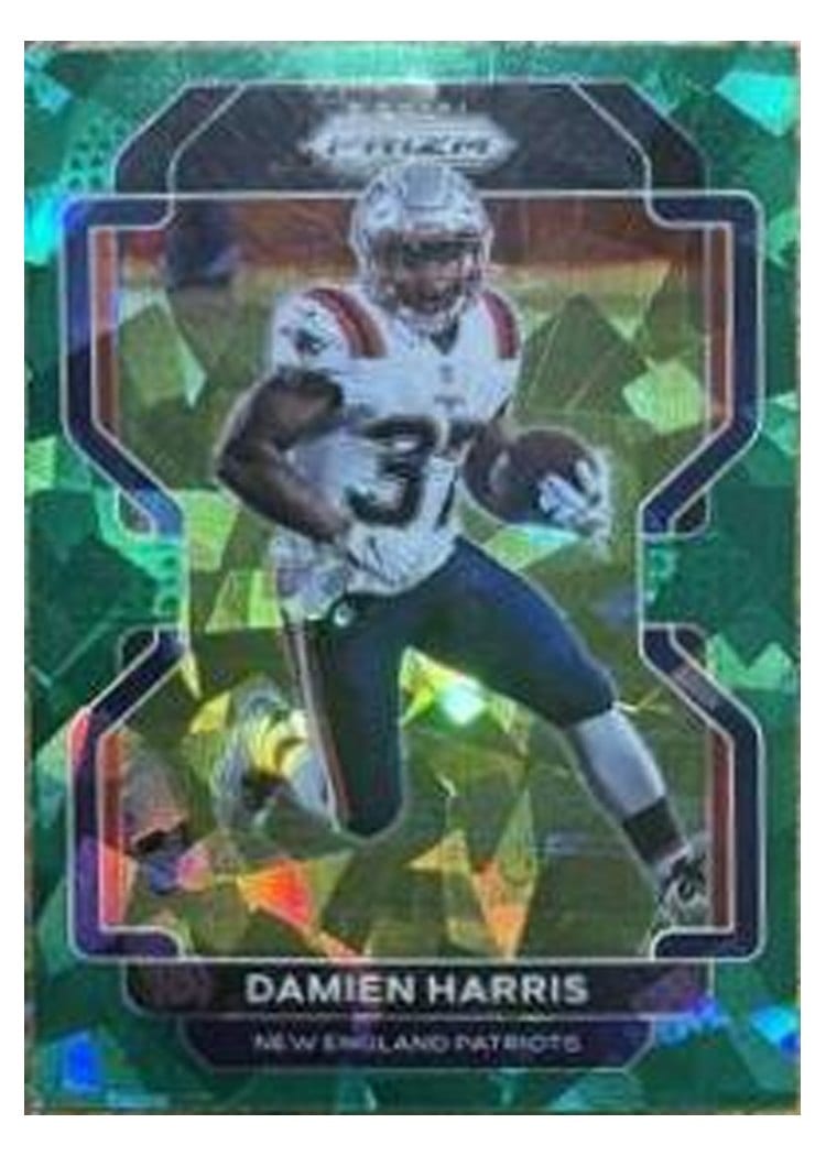 2021 Panini Prizm Base Set Damien Harris #99 card