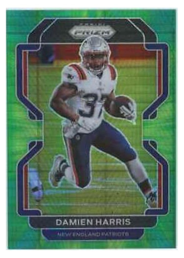 2021 Panini Prizm Base Set Damien Harris #99 card