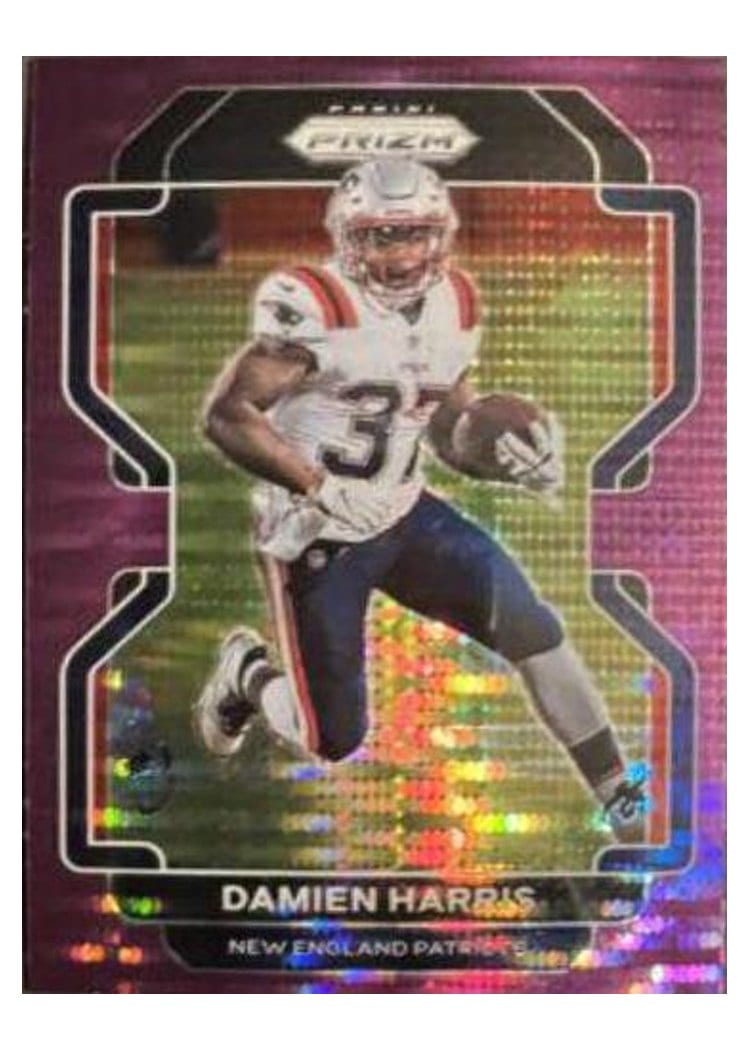 2021 Panini Prizm Base Set Damien Harris #99 card