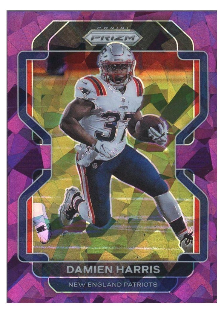 2021 Panini Prizm Base Set Damien Harris #99 card