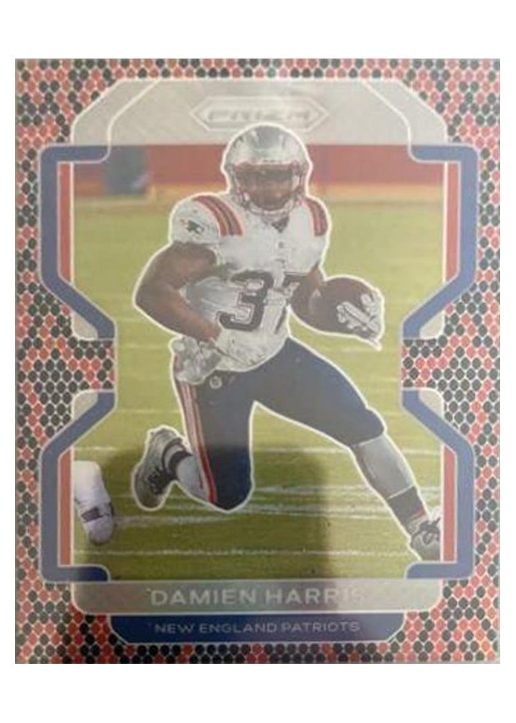 2021 Panini Prizm Base Set Damien Harris #99 card
