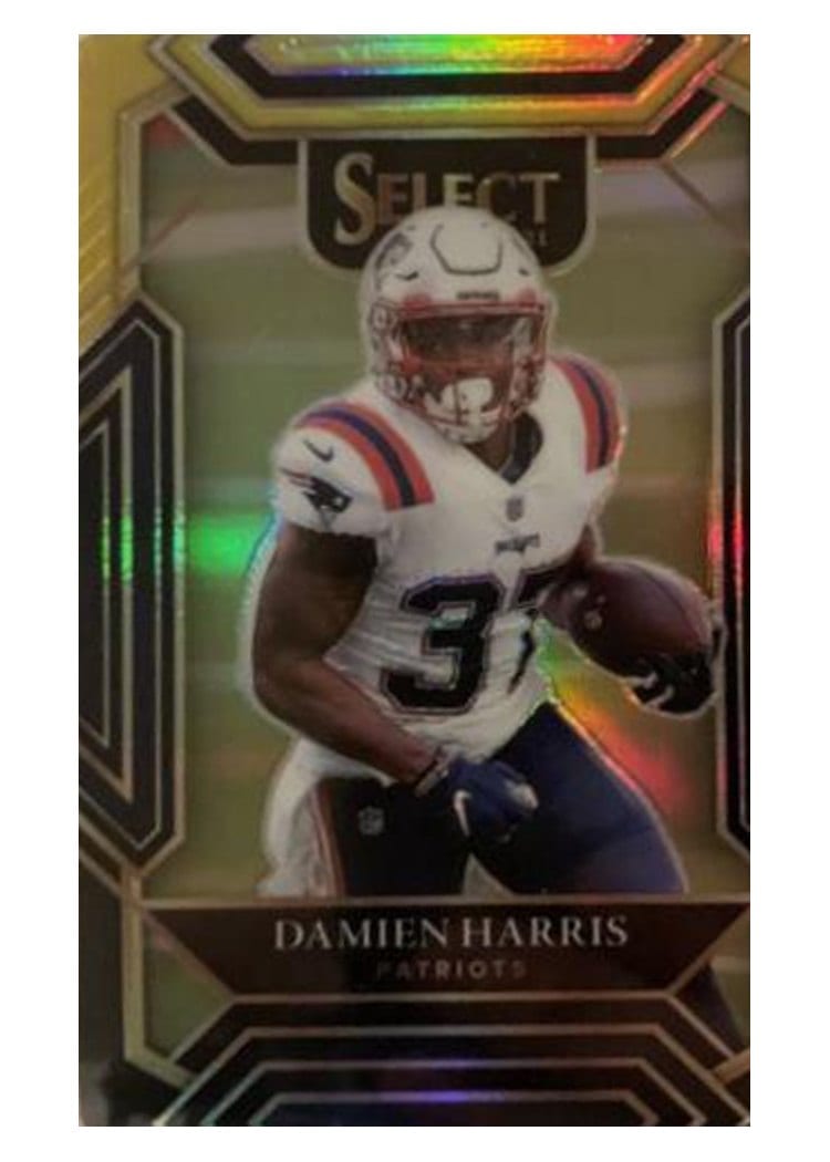 2021 Panini Select Base Set Damien Harris #224 card