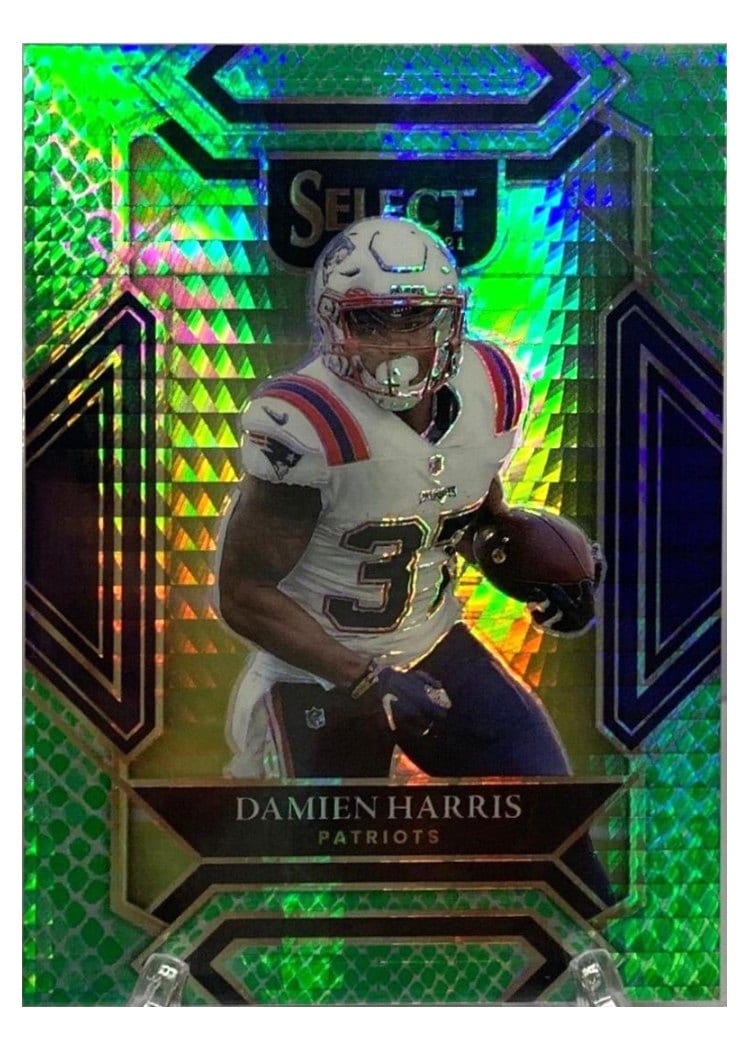 2021 Panini Select Base Set Damien Harris #224 card