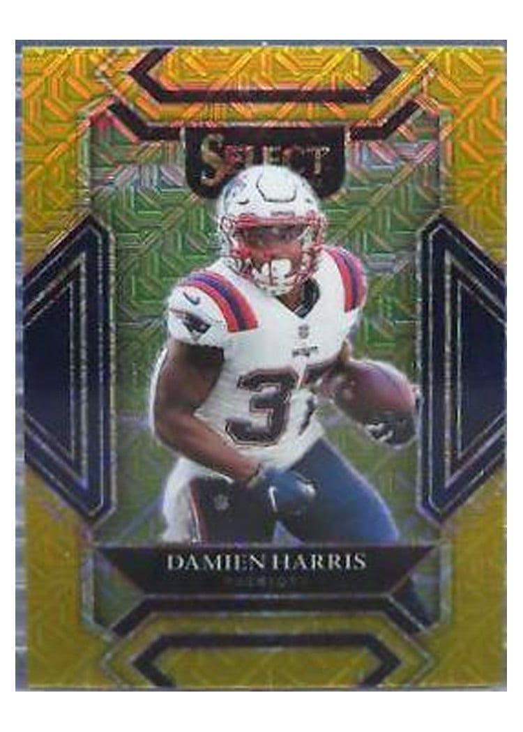 2021 Panini Select Base Set Damien Harris #224 card