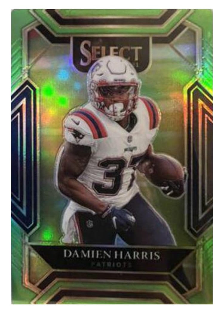 2021 Panini Select Base Set Damien Harris #224 card