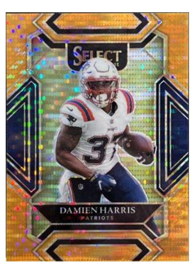 2021 Panini Select Base Set Damien Harris #224 card