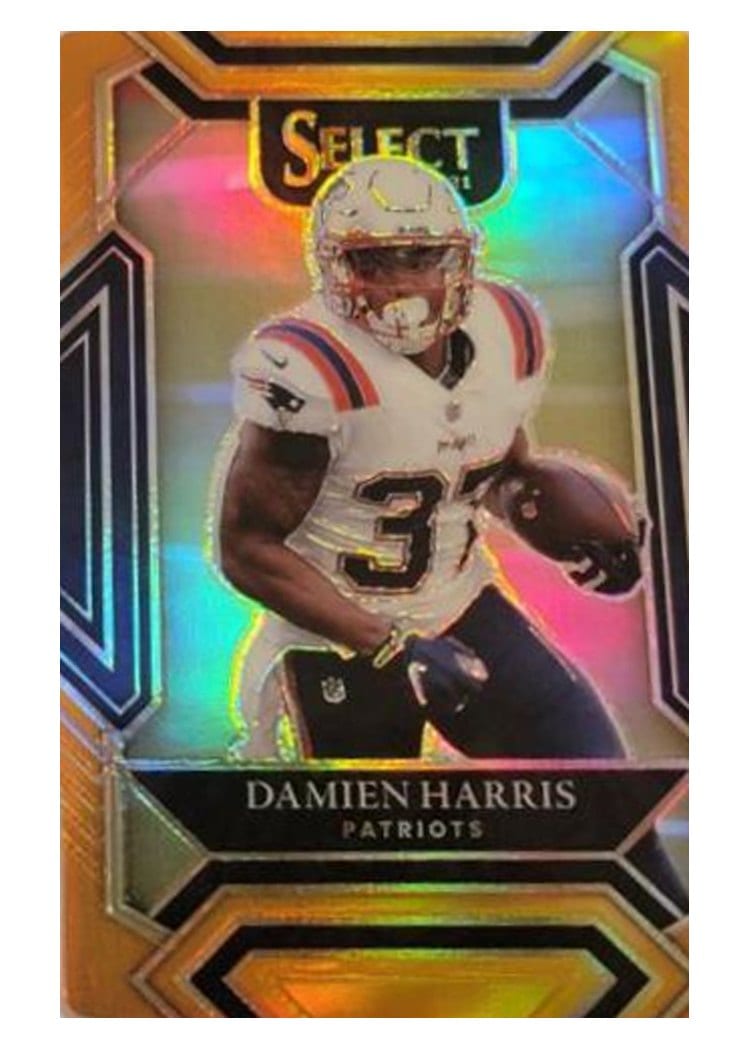 2021 Panini Select Base Set Damien Harris #224 card